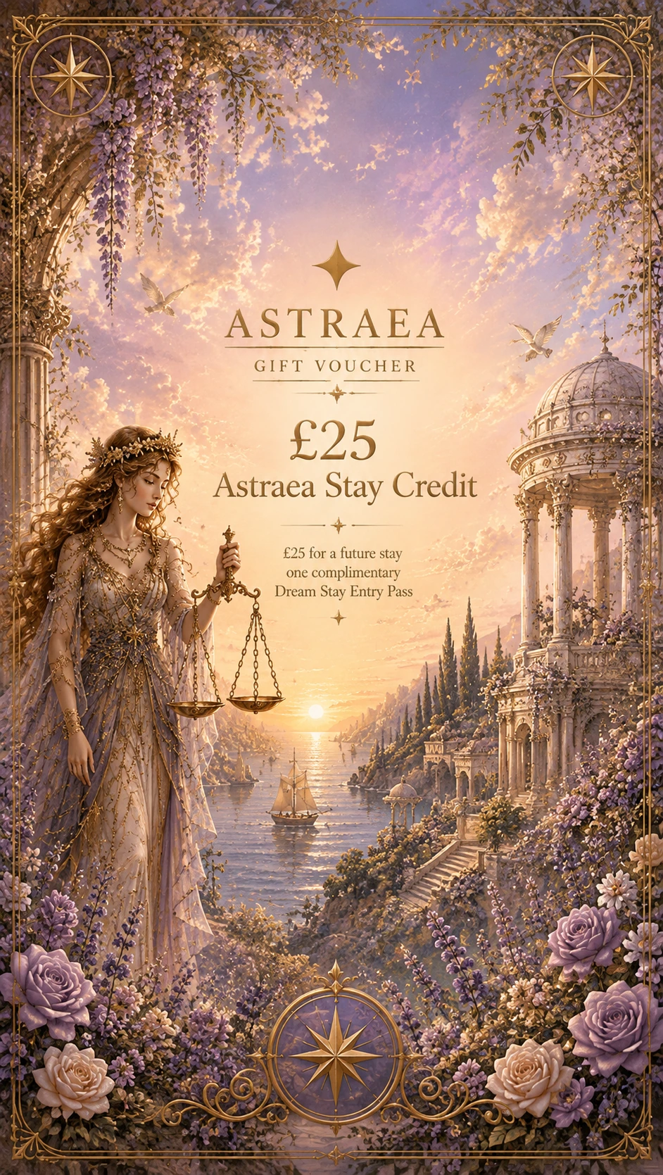 £25 Astraea Stay Credit